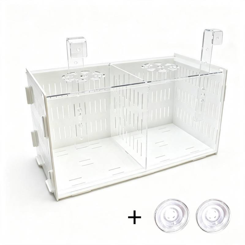 Aquarium Fish Parrot - 多機能水槽魚繁殖ボックス ベタフィッシュタンク 隔離シュリンプ オウムフィッシュ 孵卵器 分離器