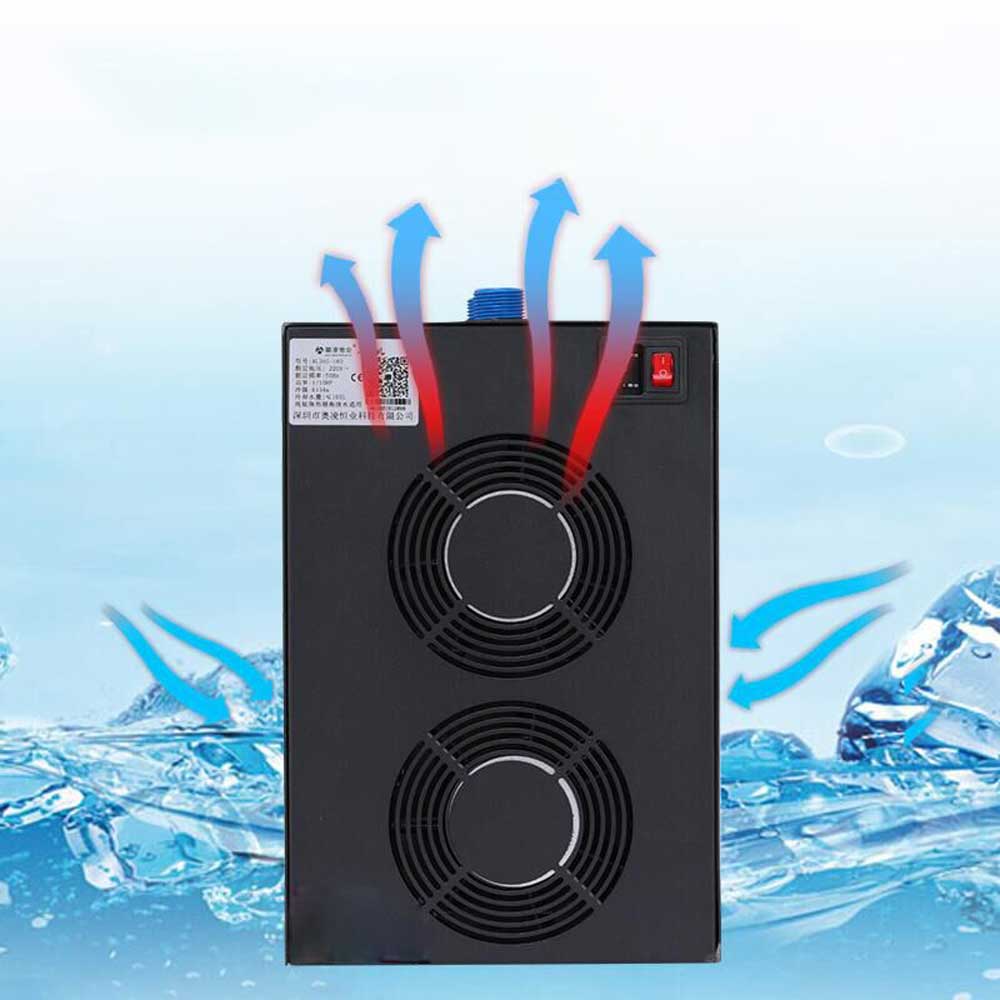 Aquarium Fish Uk - 180W水槽用チラー 60L水槽クーラーヒーターシステム 10-40 ℃ 恒温装置持続冷凍