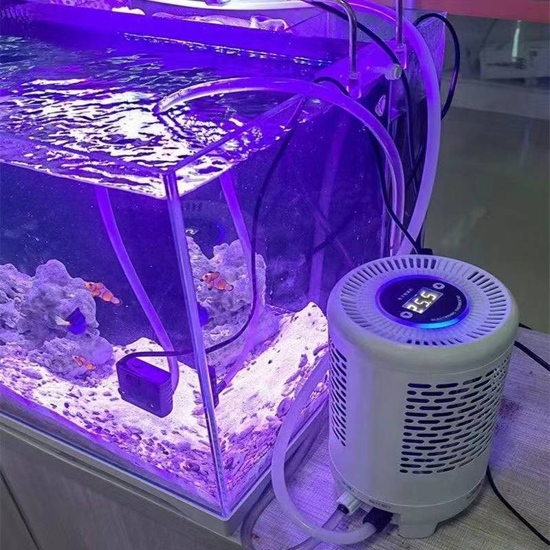 Aquarium Fish Uk - 水槽チラー水槽サーモスタット冷蔵庫熱帯魚ヒーター冷凍加熱統合水族館アクセサ