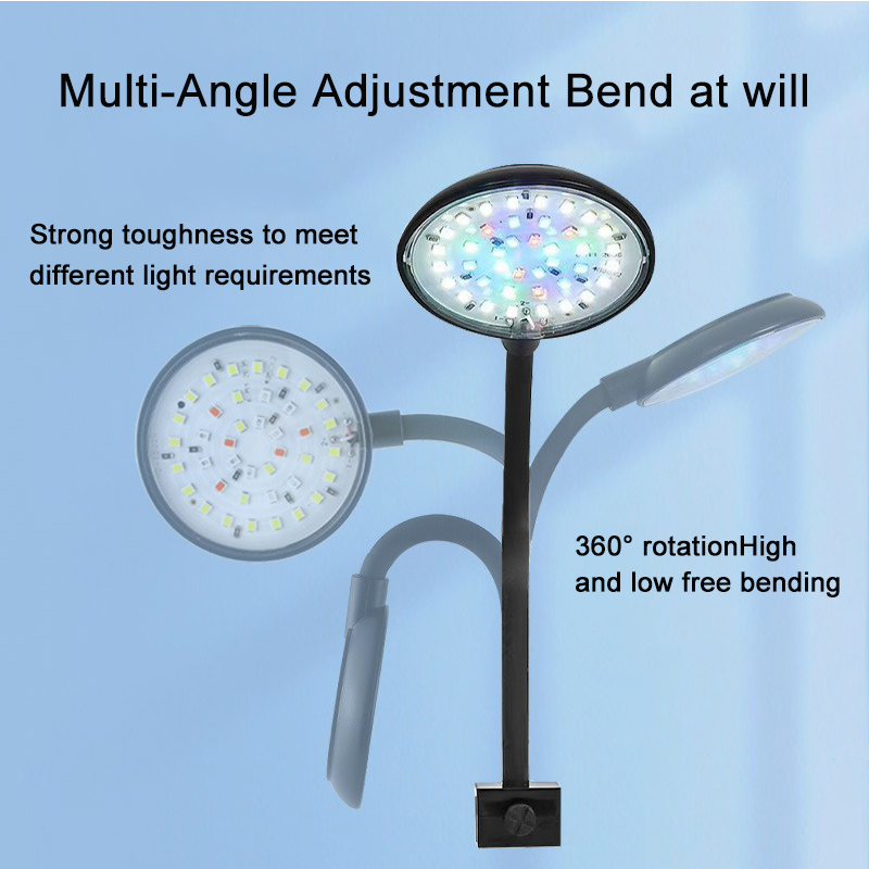 USB 水族館 LED ランプ水槽ライト装飾水生植物複数のモ - Aquarium Fish Enrichment のレビューと価格