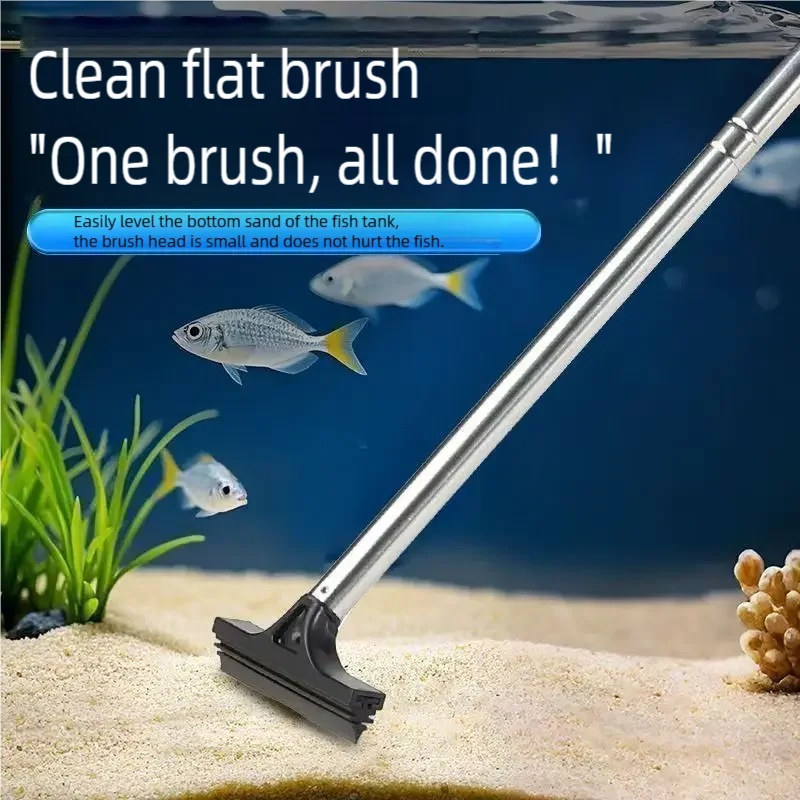伸縮式水槽藻類スクレーパー ステンレススチール製シリコンヘッ - Algae Scraper Blade のレビューと価格