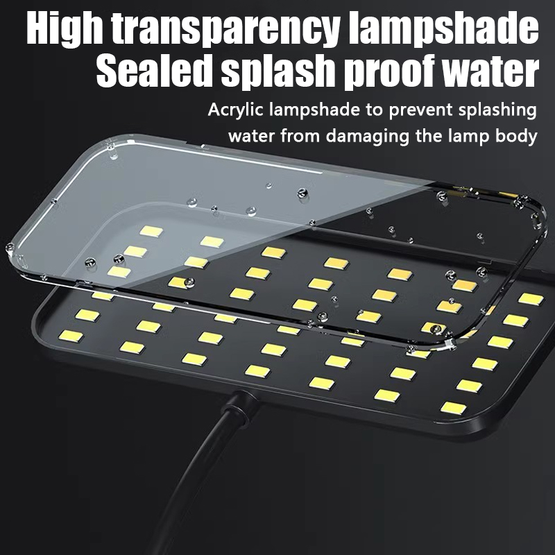 13 ワット LED ランプ水族館装飾水生植物ライト高輝度水 - Aquarium Fish Enrichment のレビューと価格