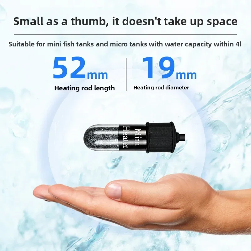 ユニバーサルミニ水槽加熱棒 魚タンクヒーター 水中サーモスタ - Aquarium Fish Uk のレビューと価格