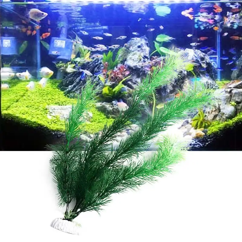 人工水族館の装飾植物水中水草水生プラスチック植物水槽水族館の - Aquarium Fish Enrichment のレビューと価格