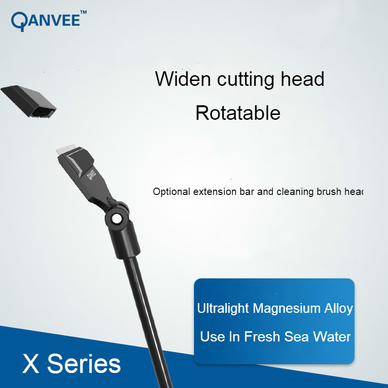 QANVEE アルミマグネシウム合金回転式こする藻類ナイフク - Algae Scraper Blade のレビューと価格