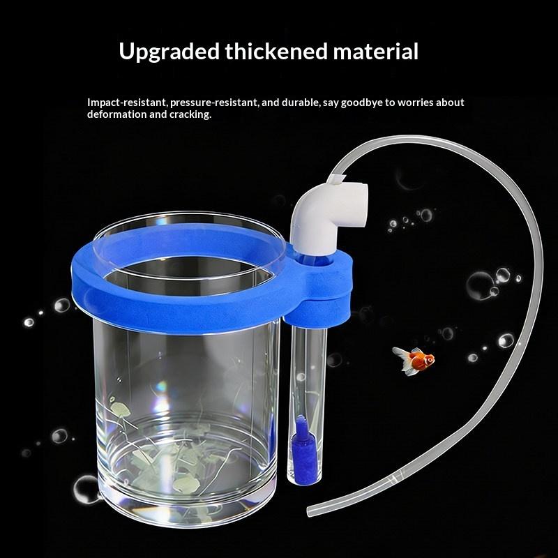 透明アクリル製魚繁殖ボックス、水ポンプ付きフローティング孵化 - Aquarium Fish Waste Collector のレビューと価格