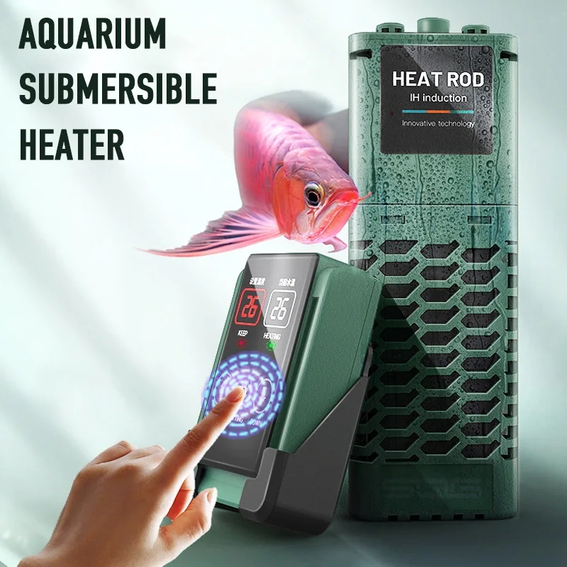 水族館用の調整可能な水加熱ロッド,魚のタンクヒーター,LED - Aquarium Fish Uk のレビューと価格