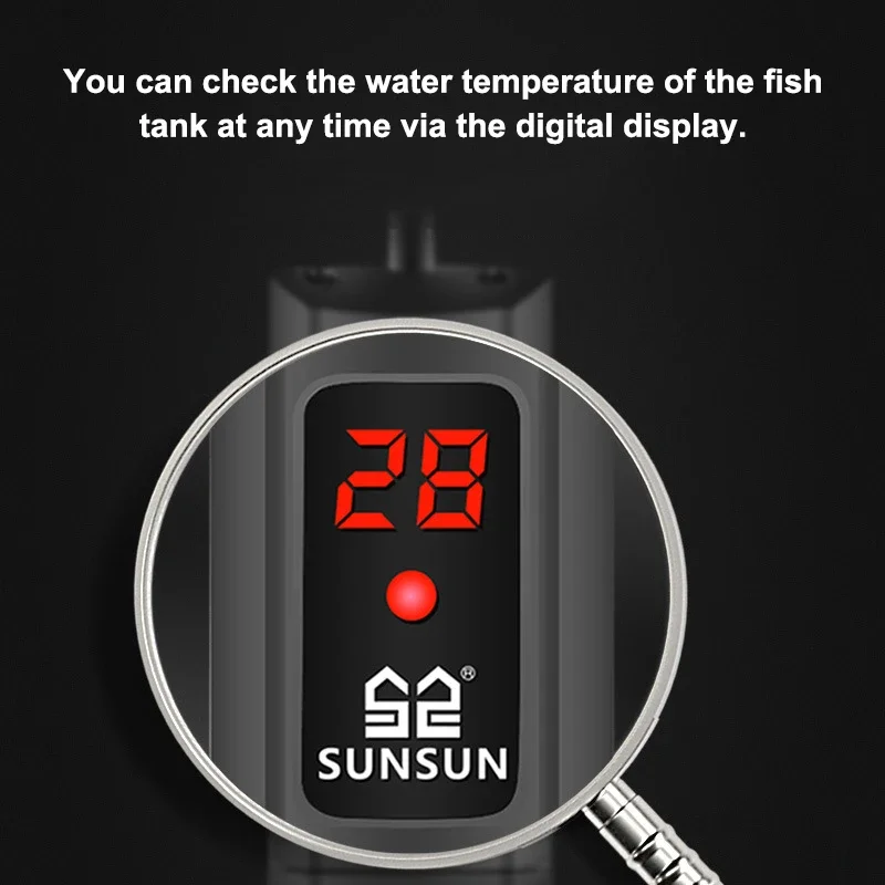 水族館加熱ロッド LCD ディスプレイ自動定温抗水槽ヒーター - Aquarium Fish Uk のレビューと価格