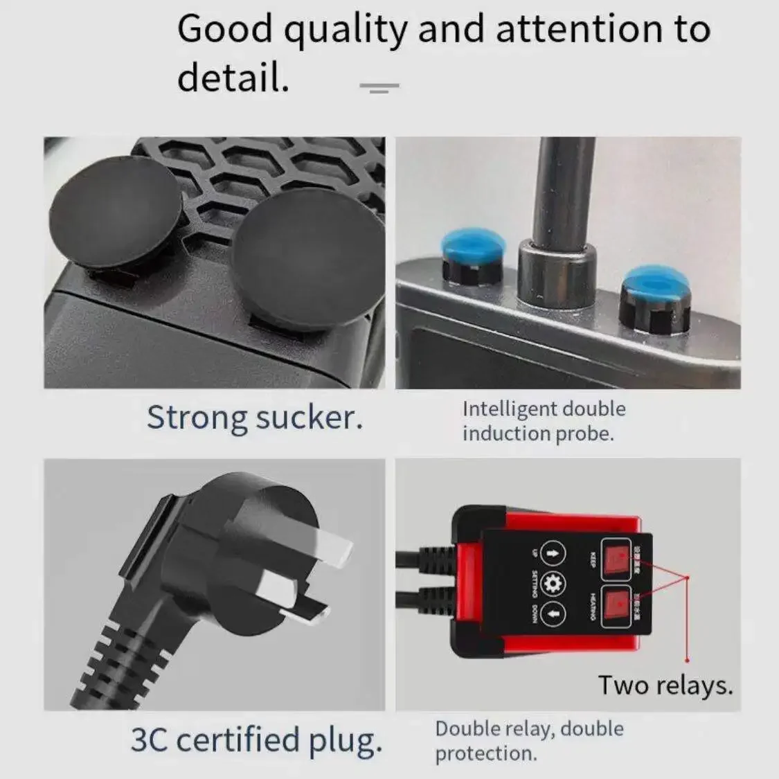 1000W 水槽用水中ヒーター 魚タンク用 LCDディスプレ - Aquarium Fish Uk のレビューと価格