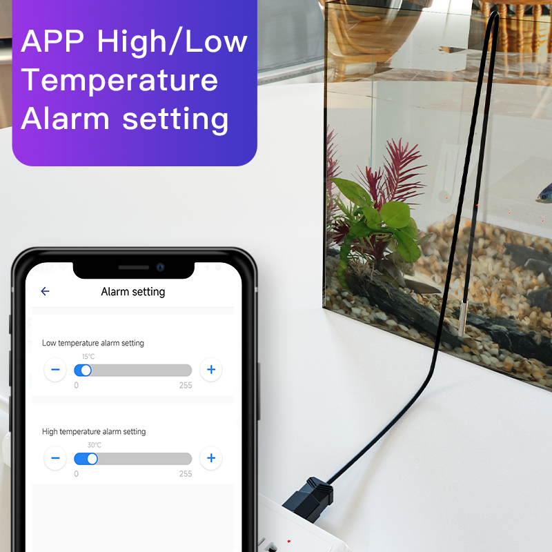 高精度魚タンク温度計,wifi付きインテリジェント水槽温度計 - Aquarium Fish Uk のレビューと価格
