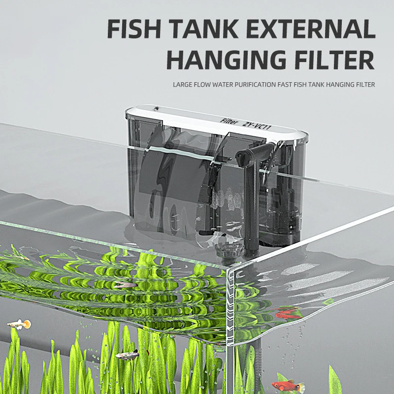 110V 220V 水族館フィルター 壁掛け水槽フィルター  - Aquarium Fish Waste Collector のレビューと価格